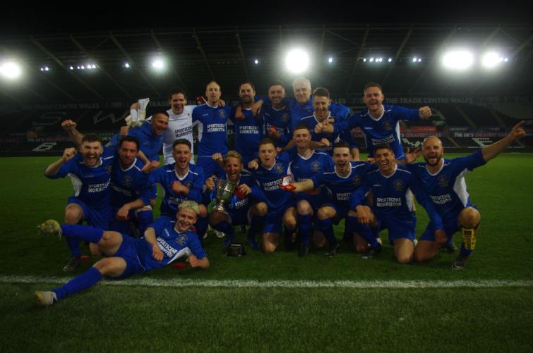 Merlins Bridge winners of 2019 West Wales Intermediate Cup
